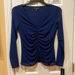 Ruched mesh top, Inc International Concepts/size small